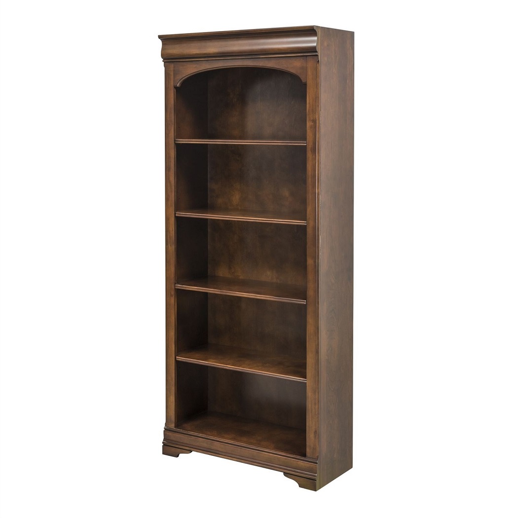 American Design Furniture by Monroe - Lafayette Cherry Wood Bookcase